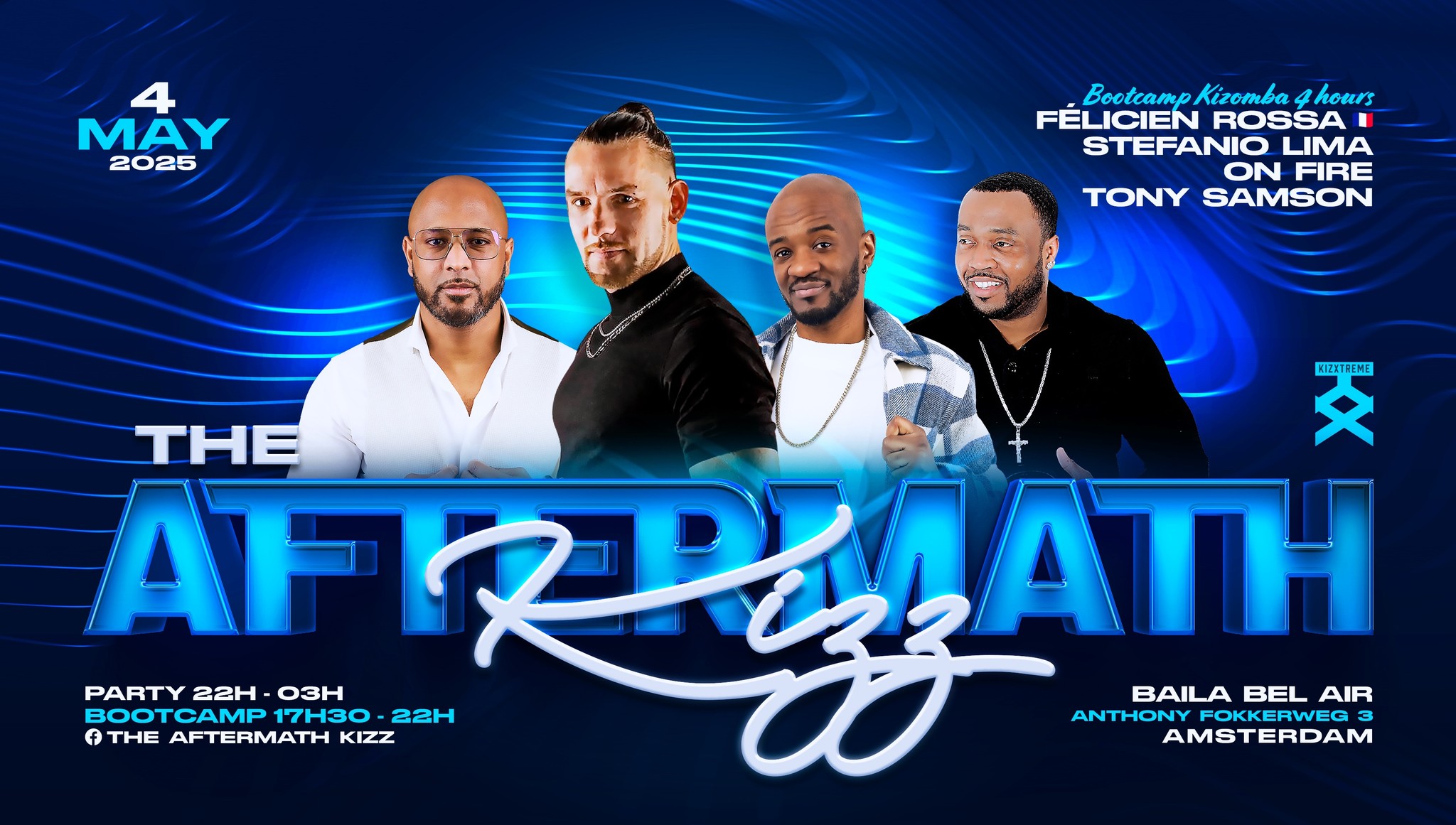 The Aftermath Kizz Party /  Kizomba Bootcamp 4h with Felicien Rossa