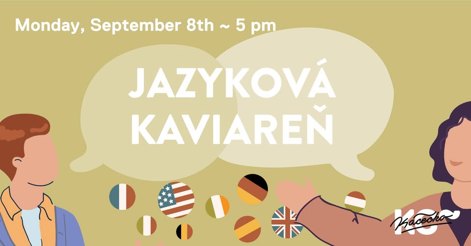 Jazyková kaviareň | 8. 9. | ~ Kácečko 17:00