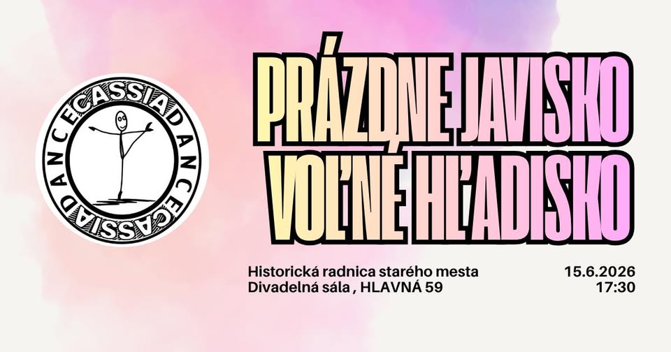 Prázdne javisko voľné hľadisko