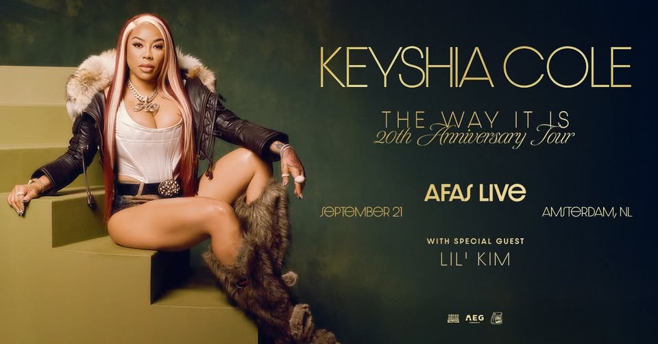 Keyshia Cole - The Way It Is - 20th Anniversary Tour - AFAS Live, Amsterdam