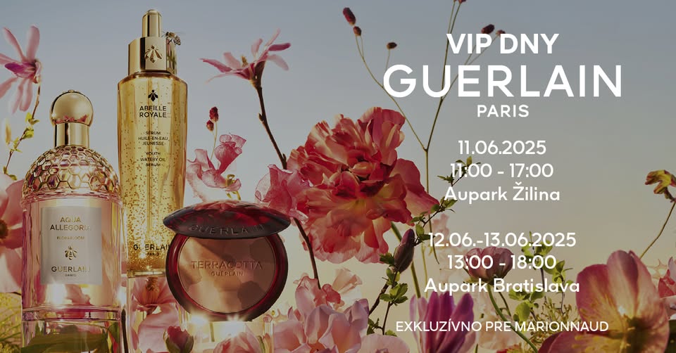 VIP Day GUERLAIN Aupark Žilina