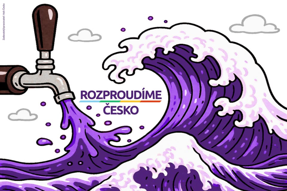 Rozproudíme Česko: Předvolební pivo/limo s Voltem!