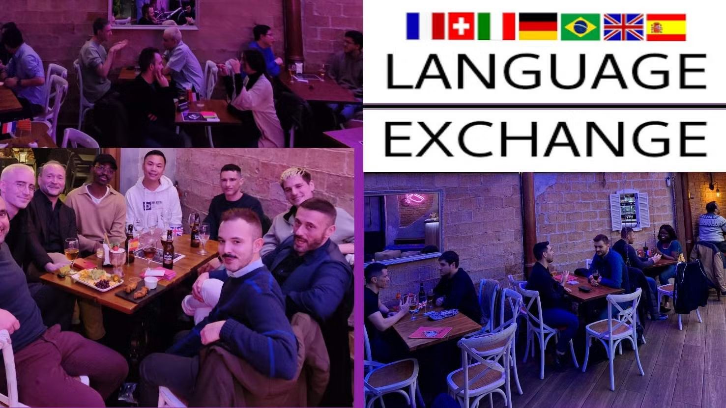 Intercambio 👥 de Idiomas 🌐 Queer 🌈 Supported 👨🏻‍🏫 Language 🗣️ Exchange 🤓