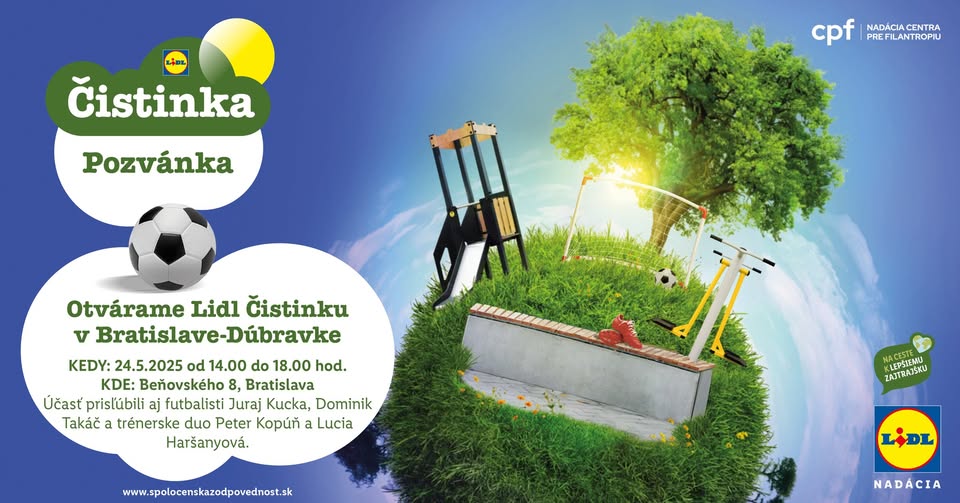 We are opening Lidl Park Cleaner in Bratislava-Dúbravka