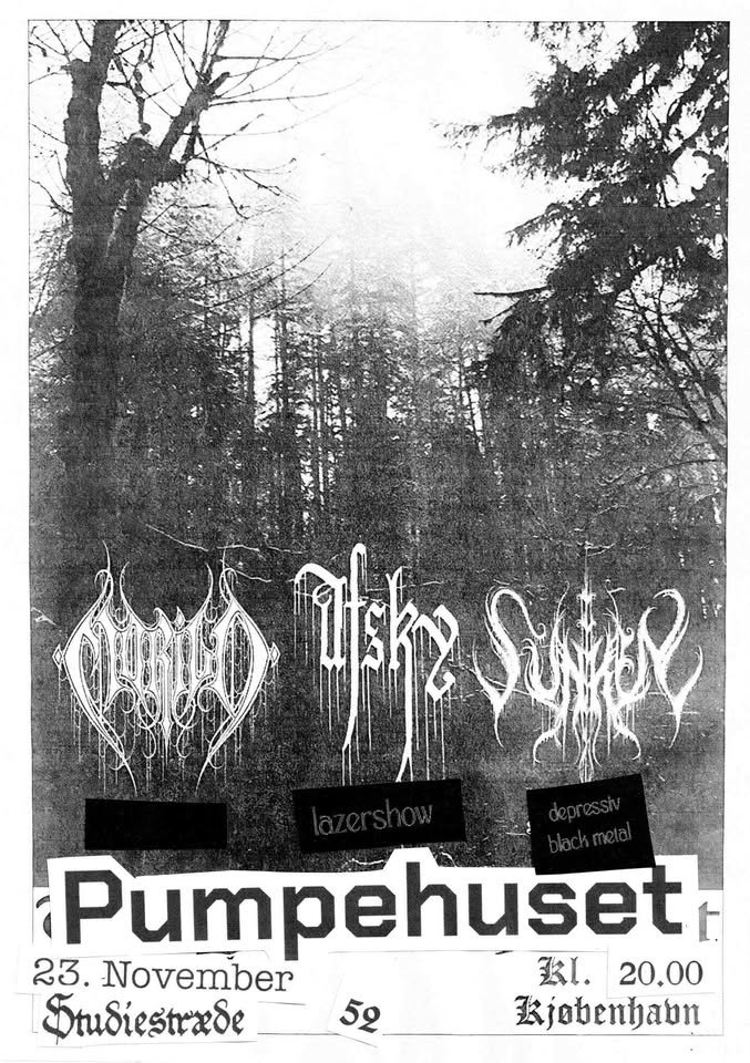 Afsky w/ Sunken & Morild // Pumpehuset - UDSOLGT