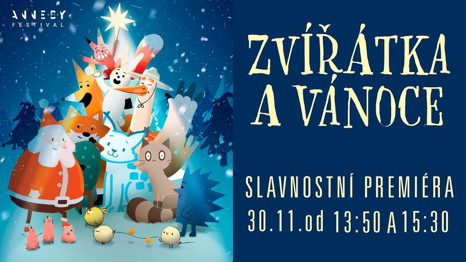 Zvířátka a Vánoce - slavnostní premiéra v Kině Pilotů