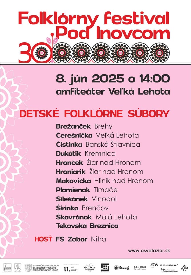 POD INOVCOM, detský folklórny festival