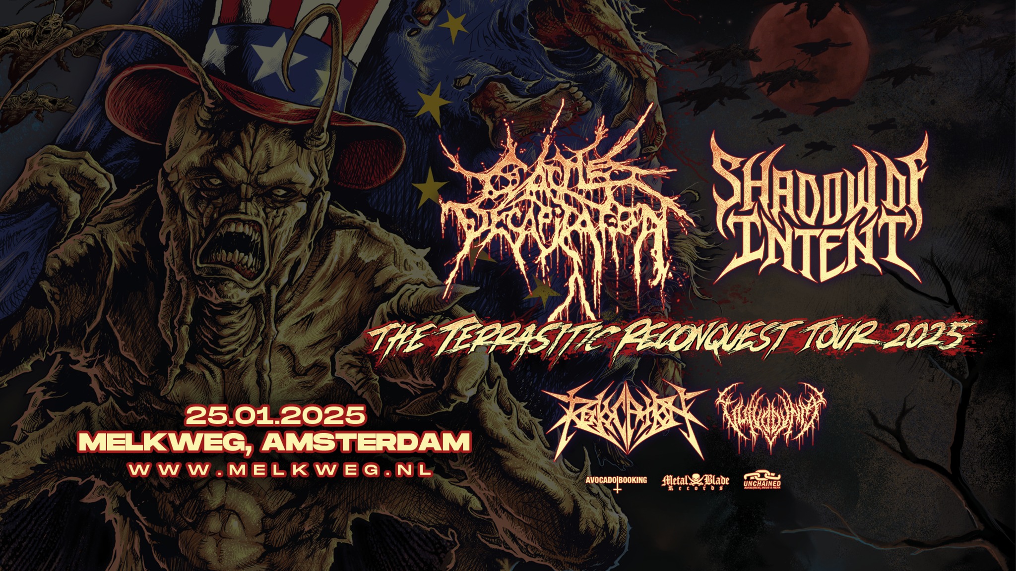 Cattle Decapitation / Shadow of Intent - Melkweg Amsterdam