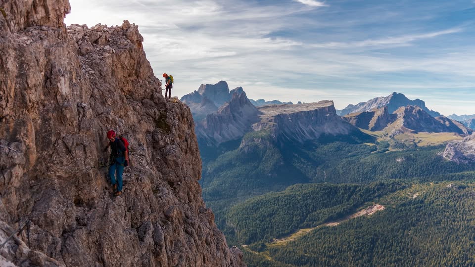 Via ferraty w Dolomitach dla zaawansowanych