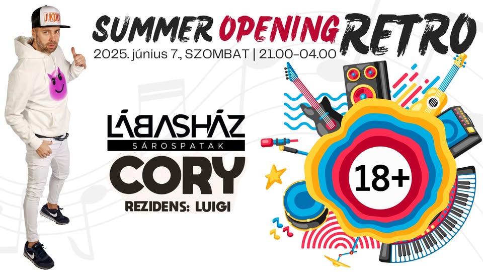 Lábasház ★ 𝐒𝐔𝐌𝐌𝐄𝐑 𝐎𝐏𝐄𝐍𝐈𝐍𝐆 𝐑𝐄𝐓𝐑𝐎 ➤ 06.07. | SÁROSPATAK