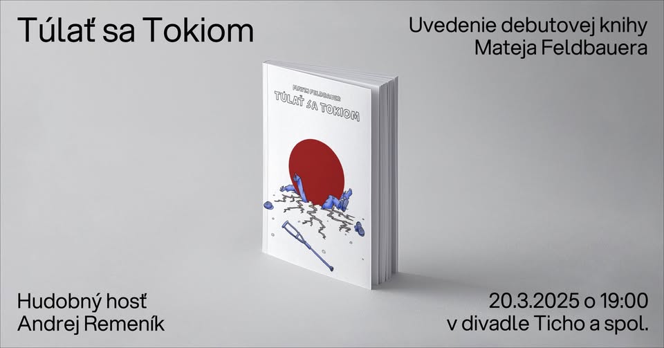 Túlať sa Tokiom / krst knihy