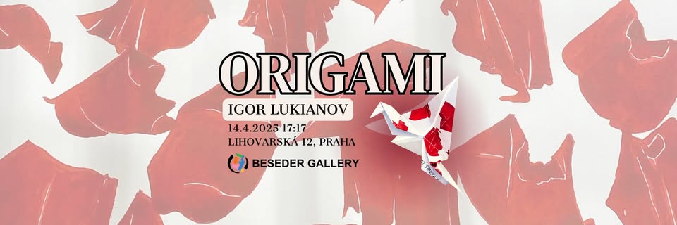 Origami workshop v Beseder Gallery わかった