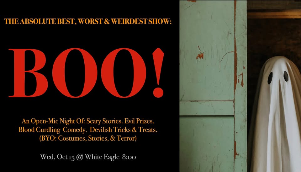 The Absolute Worst, Best & Weirdest Show: BOO!