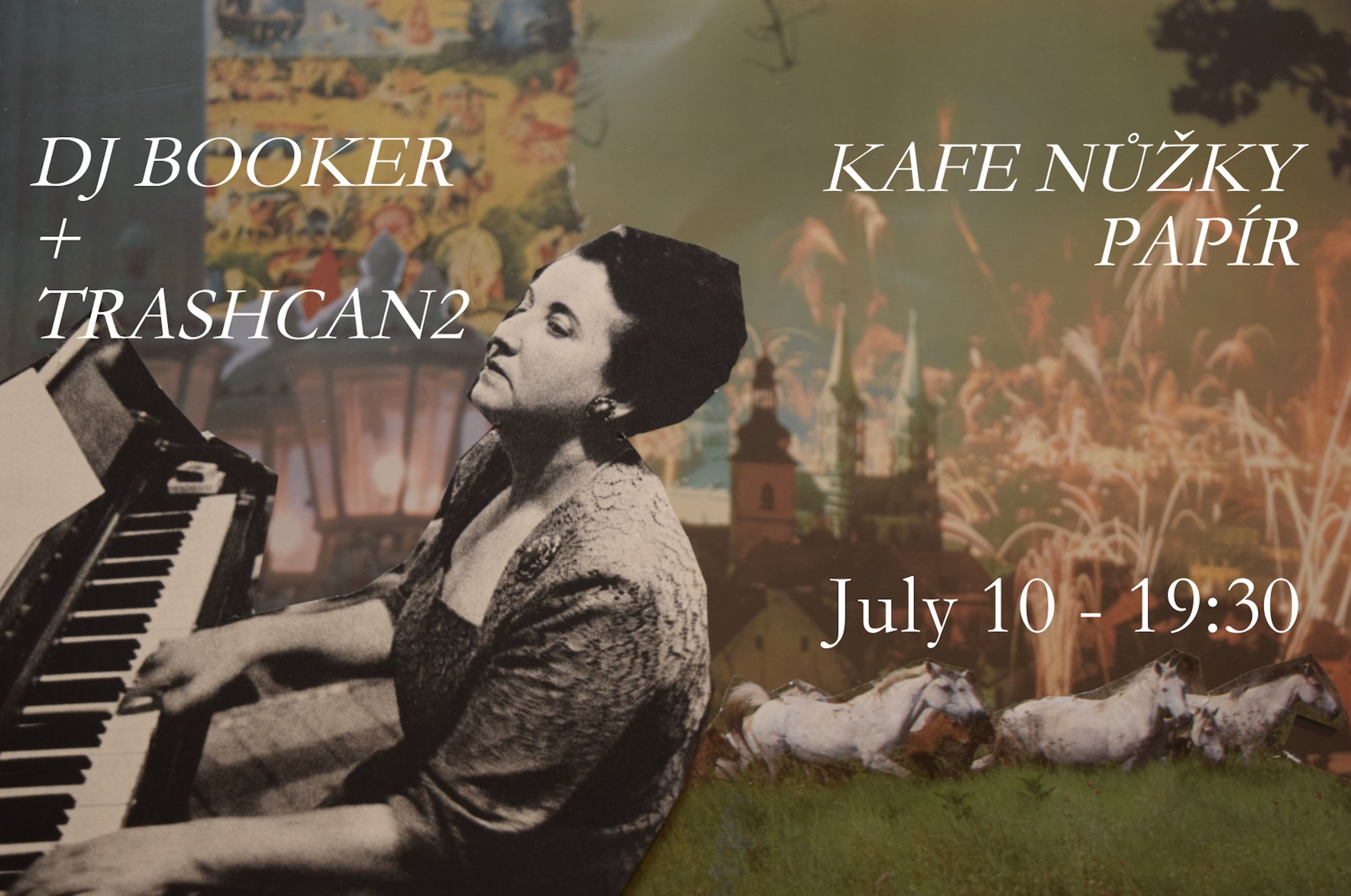 Electronic Music Night at Kafe Nůžky Papír
