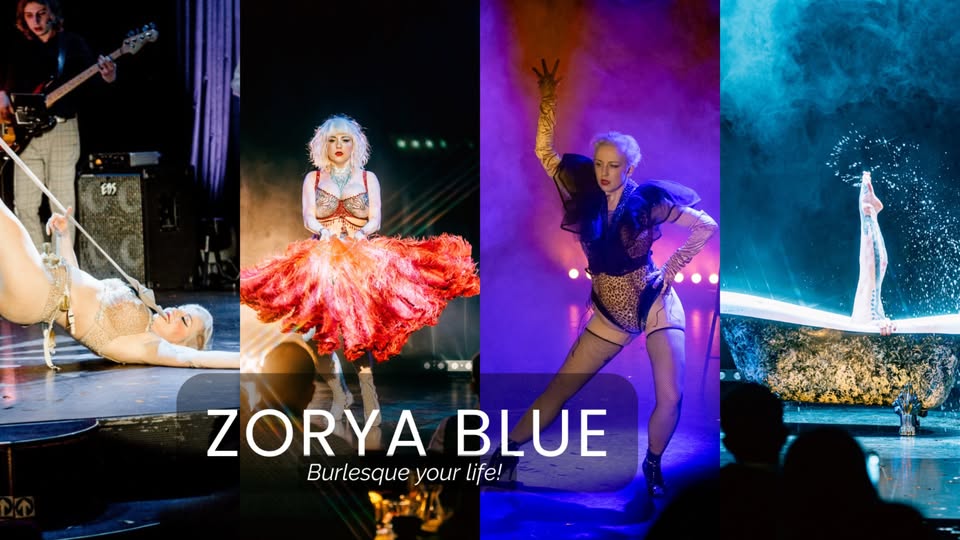 Blue BURLESQUE show