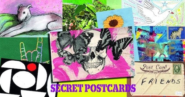 Secret Postcards: A creative postcard exhibition for charity