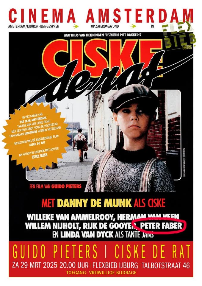 Cinema Amsterdam: Ciske de Rat (nagesprek met Peter Faber)