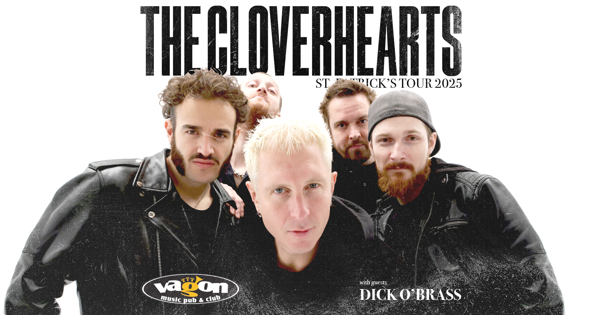 The Cloverhearts w/ Dick O'Brass | Vagon Club, Prague [CZ]