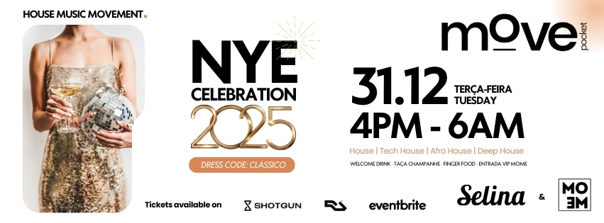 Move Pocket NYE @ Selina Secret Garden & MOME