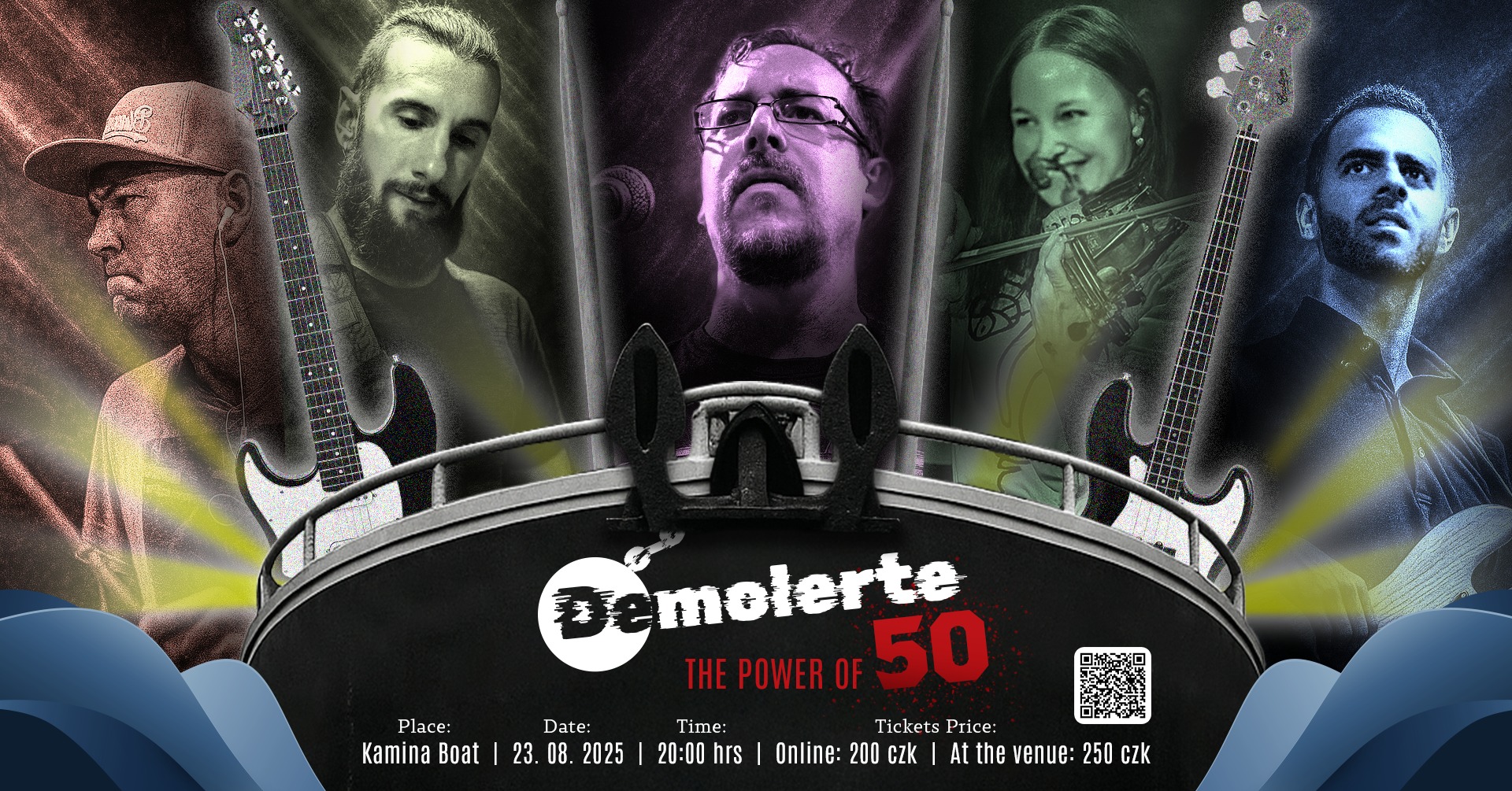 Demolerte: 50! Live at Kamina Boat