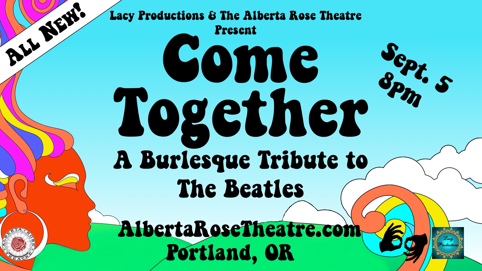 COME TOGETHER: A Burlesque Tribute to the Beatles (September 2025)