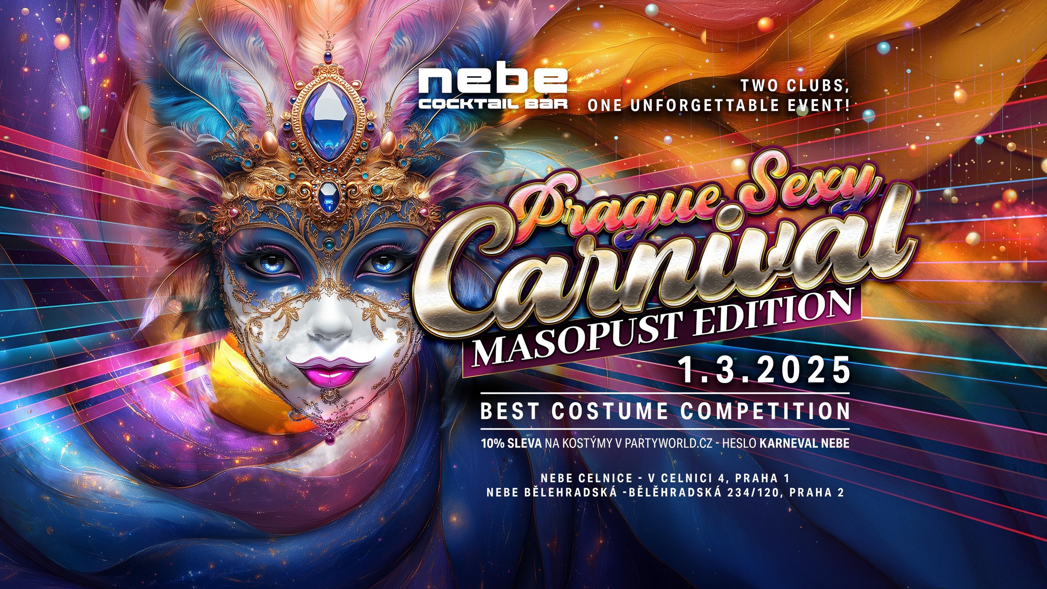 PRAGUE SEXY CARNIVAL - MASOPUST EDITION