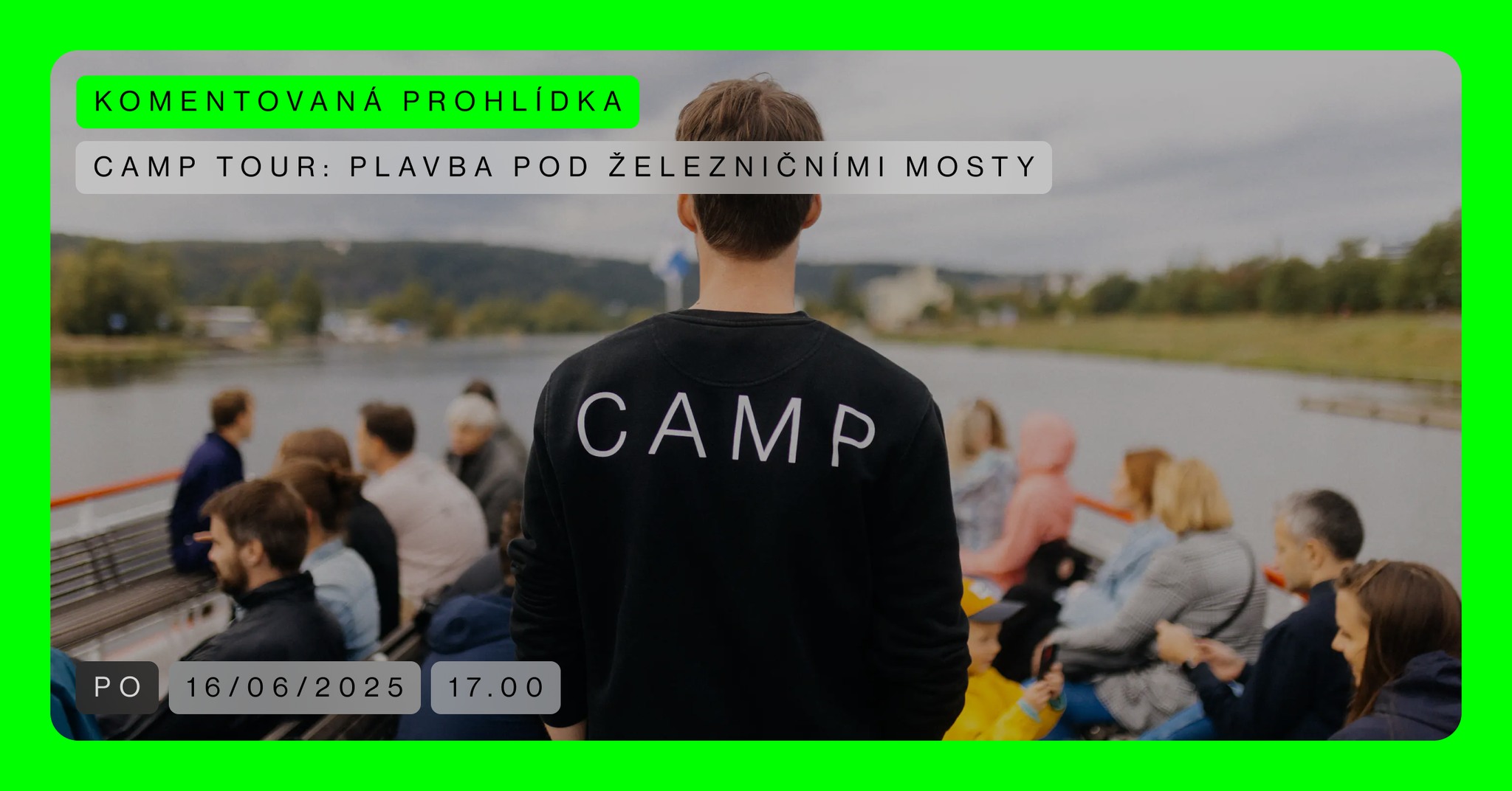 CAMP TOUR: Plavba pod železničními mosty
