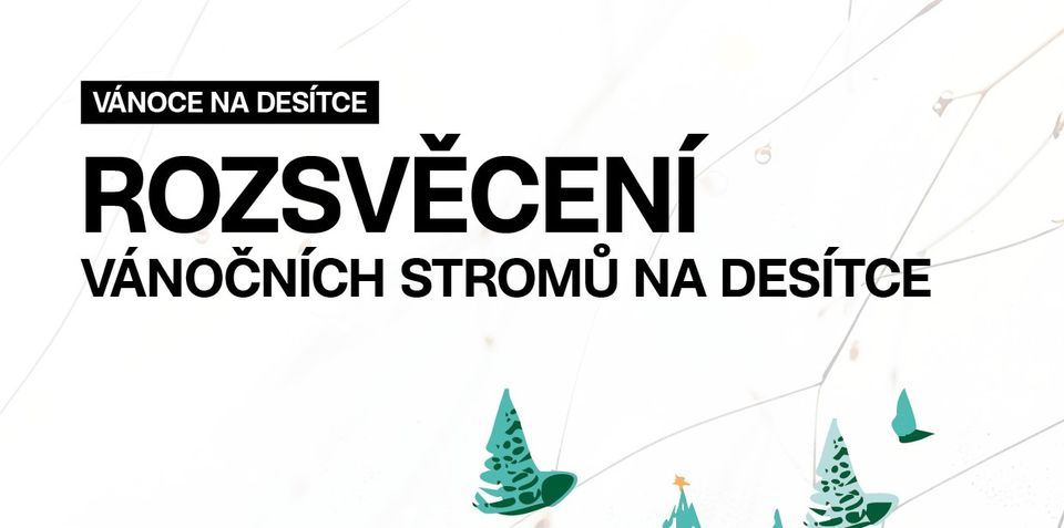 Rozsvěcení malešického vánočního stromu