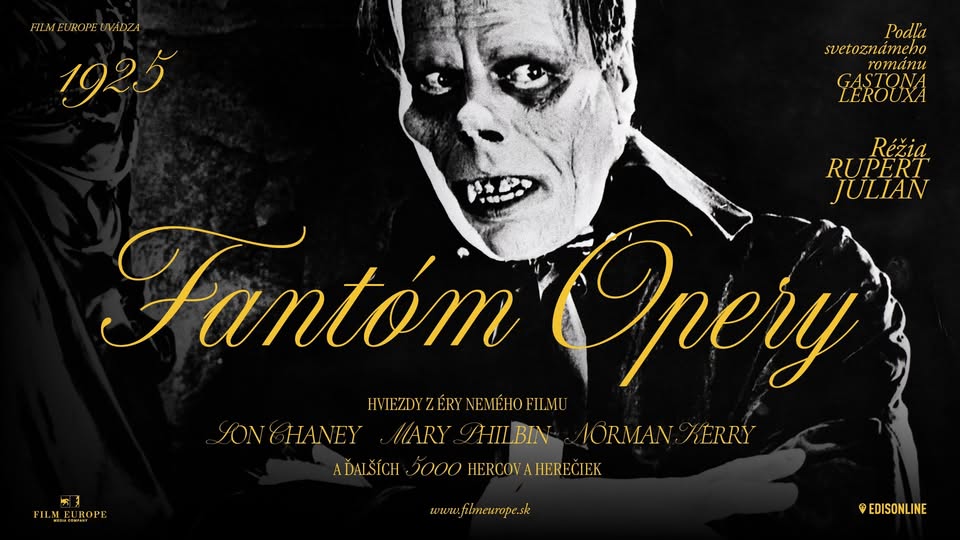 ORGANOVÉ KINO: FANTÓM OPERY