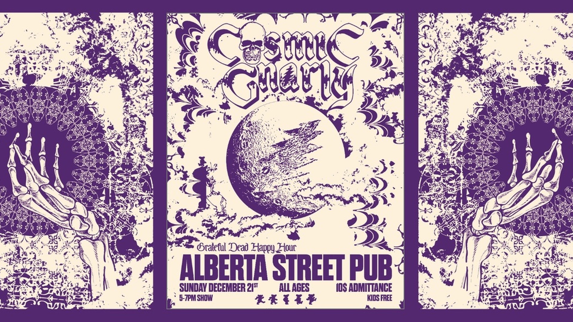 COSMIC GNARLY - Winter Solstice Show - Sun Dec 21 - Alberta St Pub