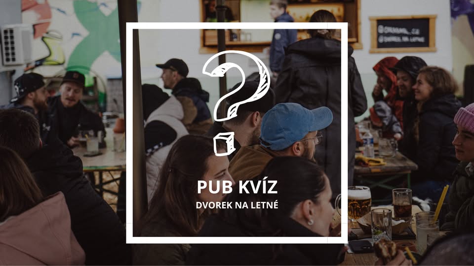 PUB KVÍZ NA DVORKU 💡