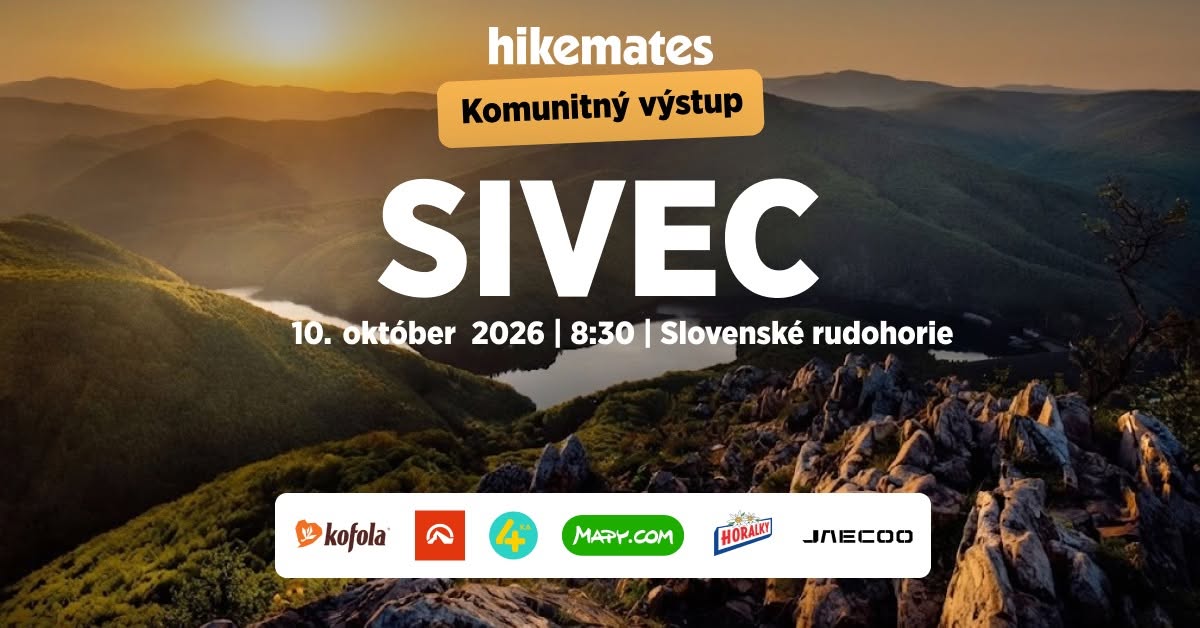 Hikemates komunitný výstup na Sivec v Slovenskom rudohorí