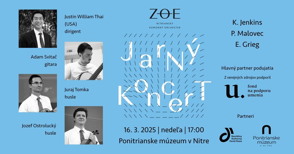 Jarný koncert - Malovec, Jenkins, Grieg