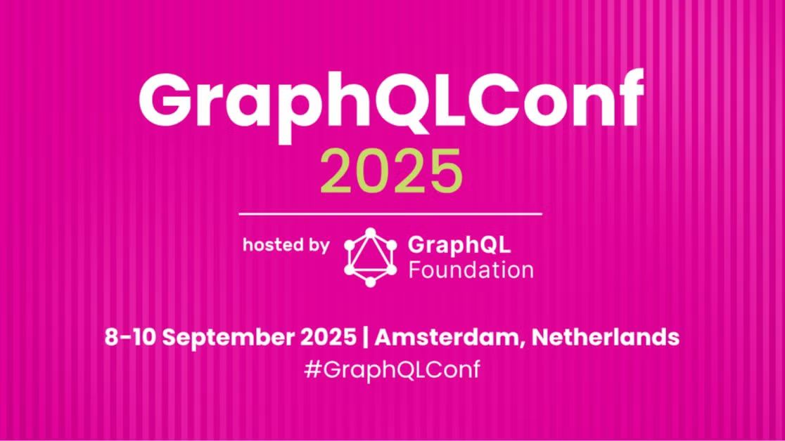 GraphQLConf'25 in Amsterdam 8-10 september!