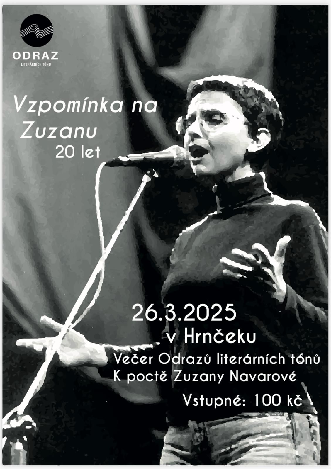 Literárno - hudobný večer v znamení Zuzany Navarovej