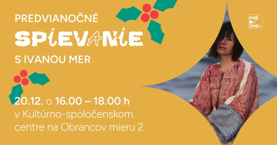Predvianočné spievanie s Ivanou Mer