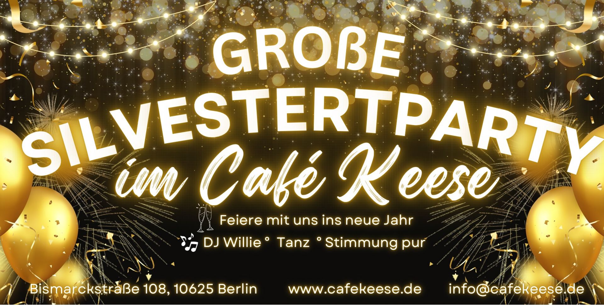Silvesterparty im Keese