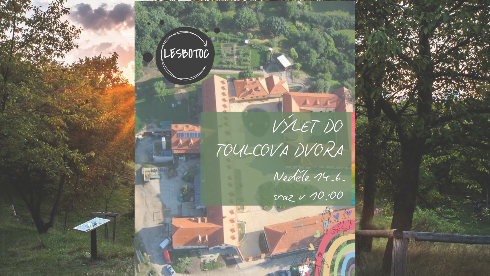 🌿🐐 Výlet do Toulcova dvora s Lesbotočem a Queer rodinami