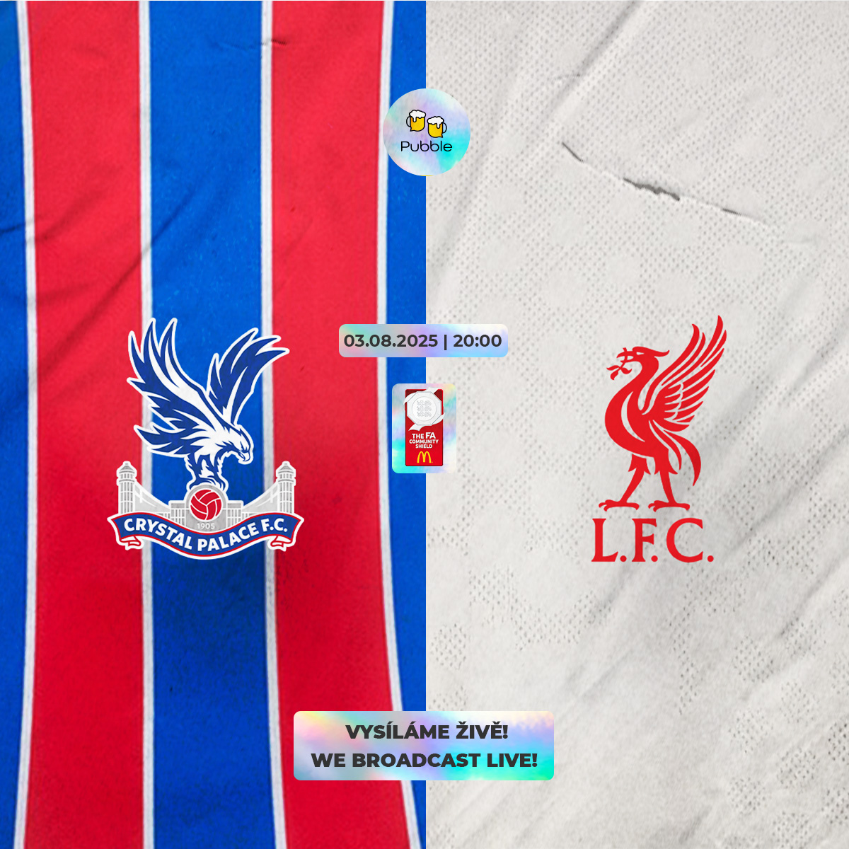 Crystal Palace - Liverpool Živě/Live