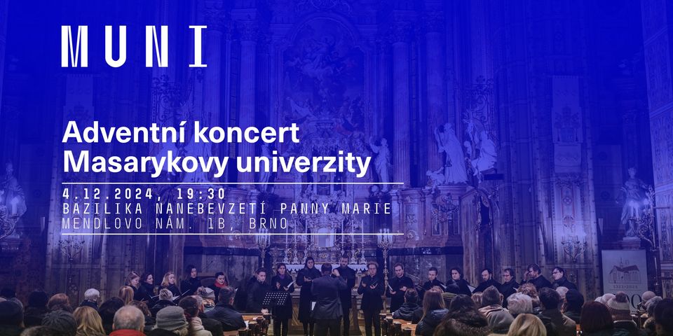 Adventní koncert Masarykovy univerzity