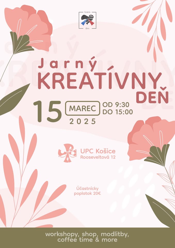Jarný kreatívny deň pre ženy 2025