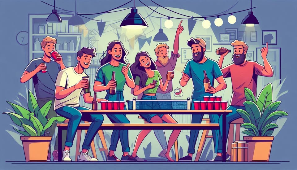 Beer pong derby