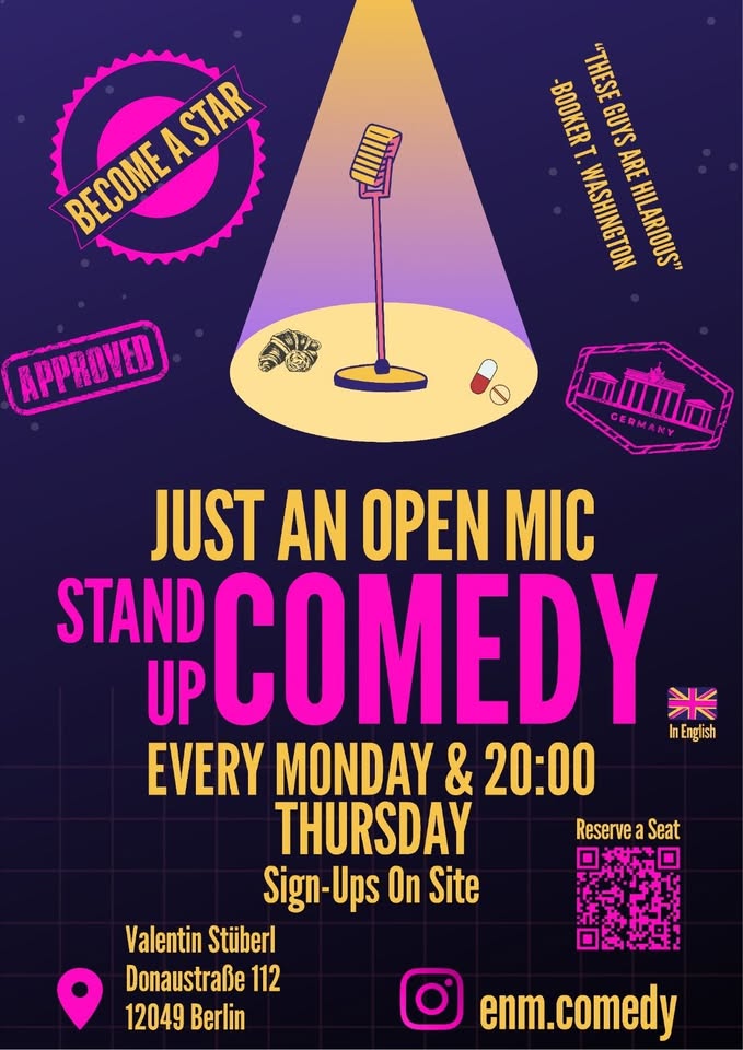 Just An Open Mic - English Standup