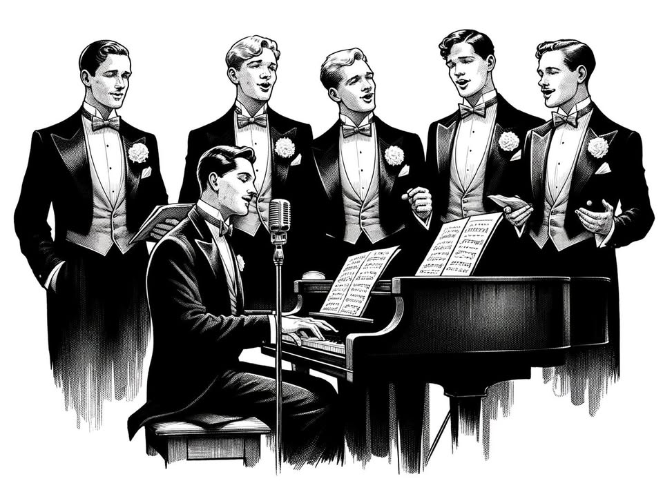 Harmonische Weihnachten am Gendarmenmarkt Berlin mit den Comedian Harmonists Forever