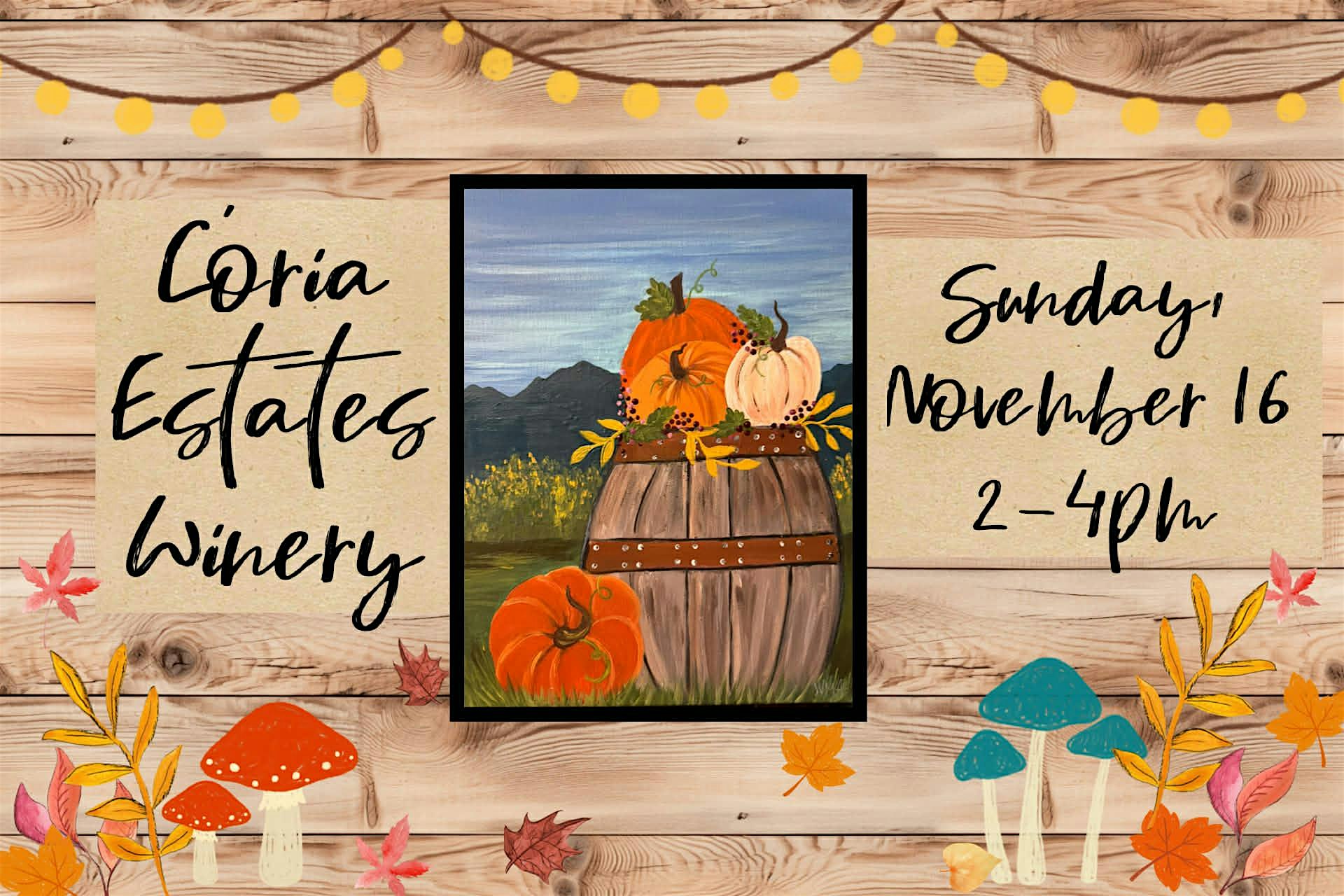 Paint & Sip at Coria Estates