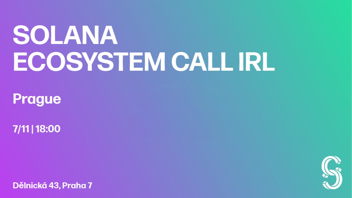 Solana Ecosystem Call IRL
