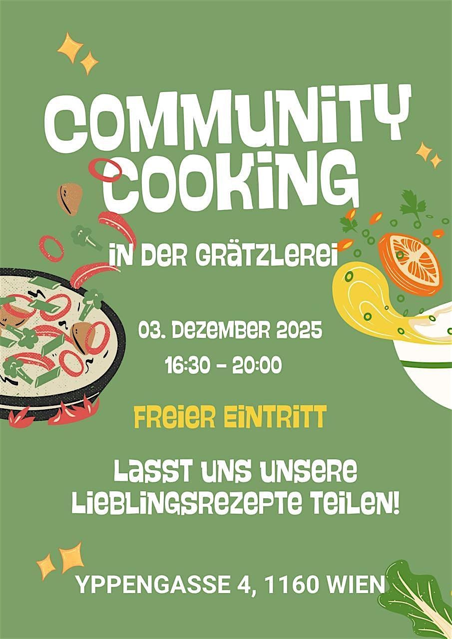 Community Cooking in der Grätzlerei