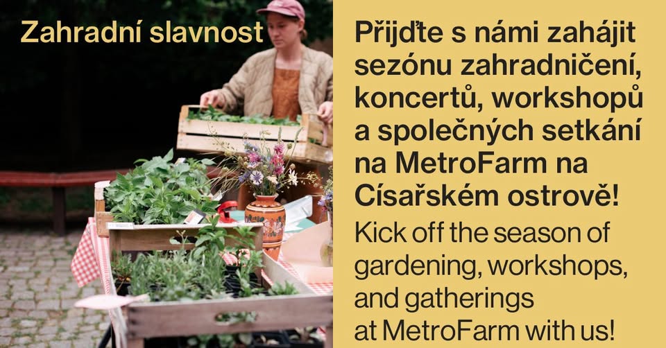 Zahradní slavnost na MetroFarm