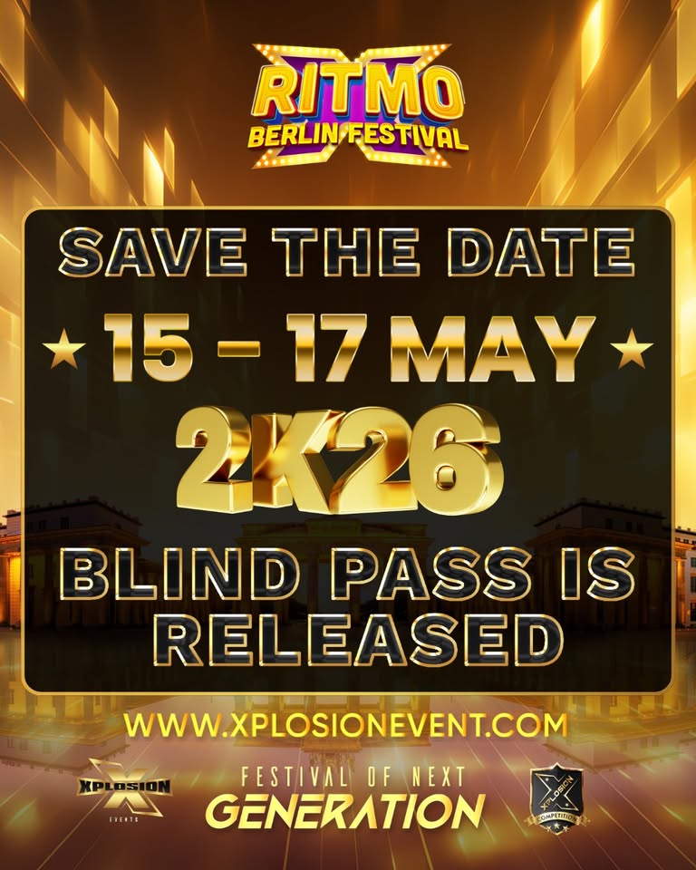 XPLOSION - RITMO BERLIN BACHATA FESTIVAL 2026 - Festival of Next Generation