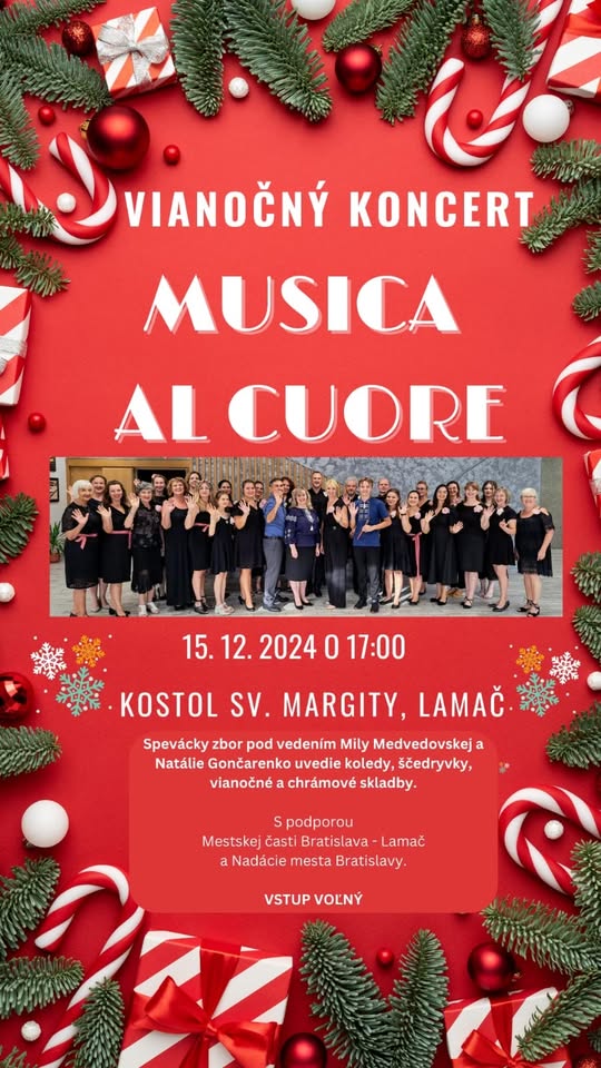 Vianočný koncert Musica al Cuore